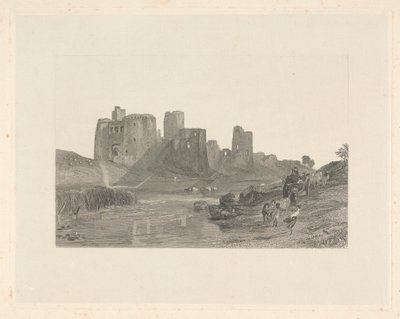 Kidwelly Castle, Südwales von Thomas Jeavons