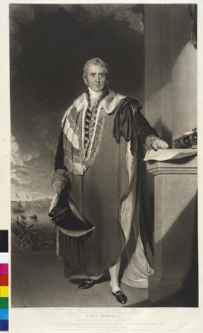 1. Earl Amherst Amherst von Thomas Lawrence
