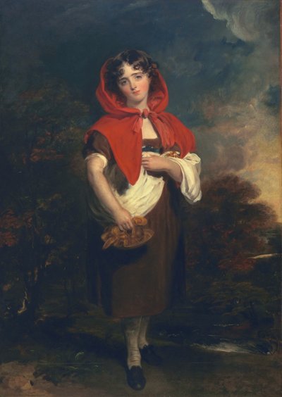 Emily Anderson: Rotkäppchen, ca. 1821 von Thomas Lawrence