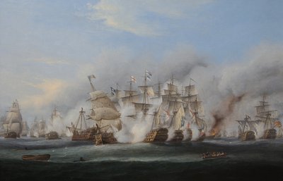 Schlacht von Trafalgar von Thomas Luny