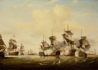 Die Schlacht von Toulon von Thomas Luny