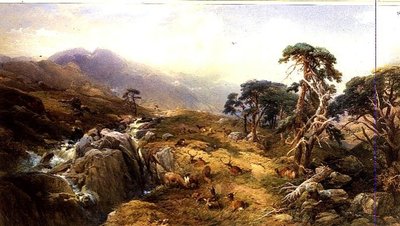 Ben Venue in den Trossachs von Thomas Miles Richardson