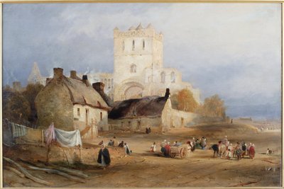 Jedburgh Abbey, ca. 1835 von Thomas Miles Richardson