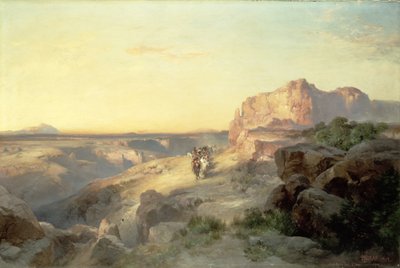 Red Rock Trail, Süd-Utah von Thomas Moran