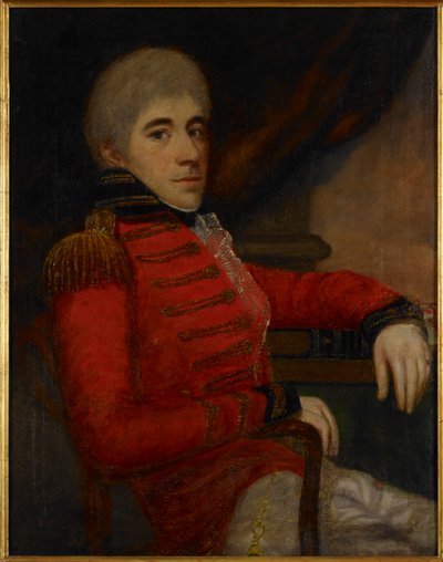 Porträt von Captain John Baillie von Thomas Morris