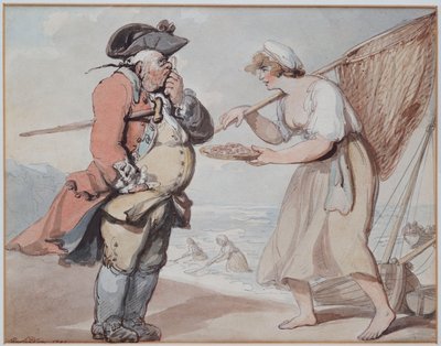 Eine Garnele, Sir?, 1799 von Thomas Rowlandson