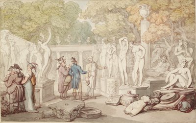 Bildhauerhof von Thomas Rowlandson