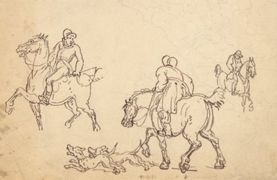 Albumzeichnung von Thomas Rowlandson