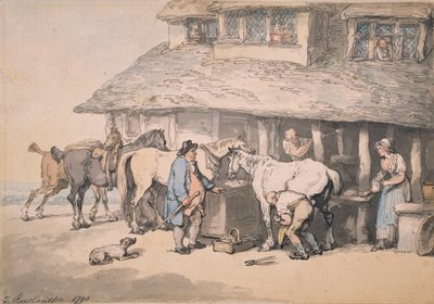 In der Schmiede, 1790 von Thomas Rowlandson