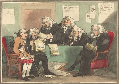 Ärgernis, 1793 von Thomas Rowlandson