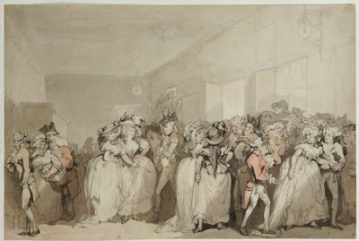 Box-Bobby Faulenzer, 1785 von Thomas Rowlandson