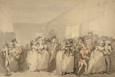 Box-Lobby-Loungers von Thomas Rowlandson