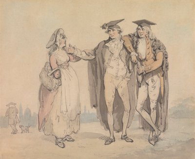 Böcke des ersten Kopfes von Thomas Rowlandson