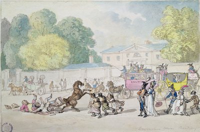 Devonshire House, Piccadilly von Thomas Rowlandson