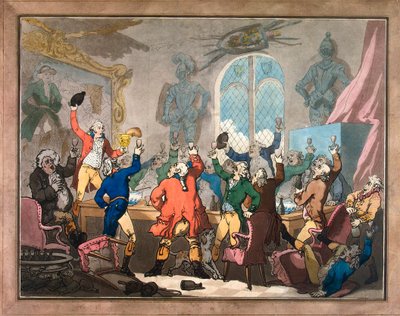Abendessen von Thomas Rowlandson