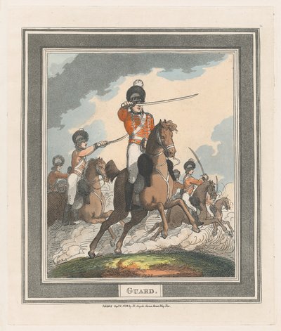 Wache, 1. September 1798 von Thomas Rowlandson