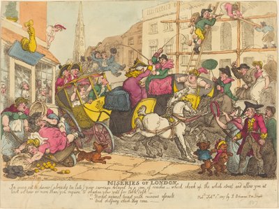 Elend von London von Thomas Rowlandson