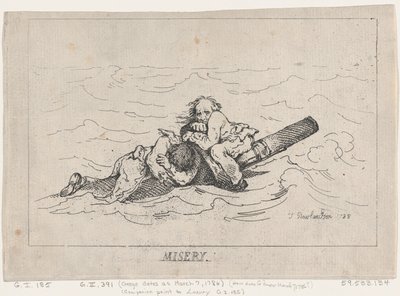 Elend, 1785 von Thomas Rowlandson