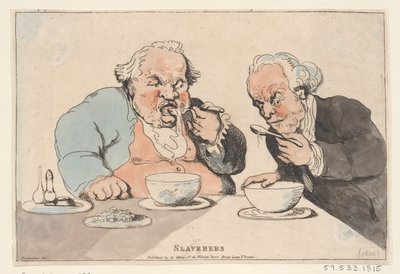 Sklavenhändler, 1799-1800 von Thomas Rowlandson