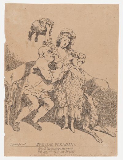 Besondere Plädoyer, [März 1780] von Thomas Rowlandson