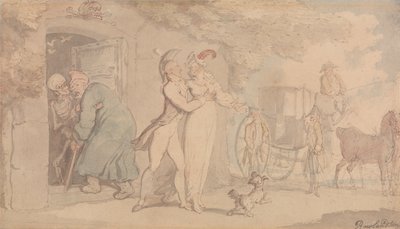 Das Mausoleum von Thomas Rowlandson