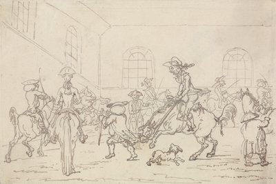 Die Reitschule von Thomas Rowlandson