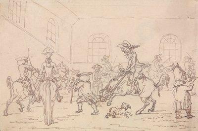 Die Reitschule von Thomas Rowlandson