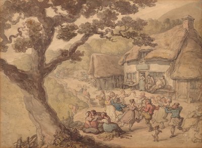 Der Dorftanz von Thomas Rowlandson