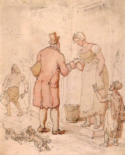 Der Postbote von Thomas Rowlandson