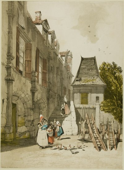 Die Abtei St. Amand, Rouen von Thomas Shotter Boys