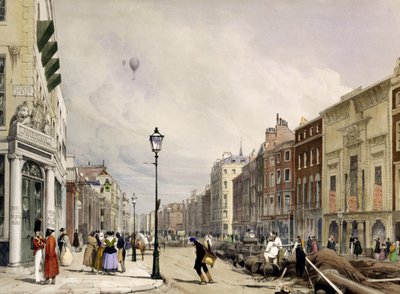 Piccadilly, 1842 von Thomas Shotter Boys