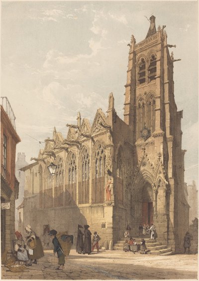 St. Séverin, Paris von Thomas Shotter Boys