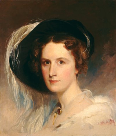 Ann Biddle Hopkinson, Mrs. Francis Hopkinson, 1834 von Thomas Sully