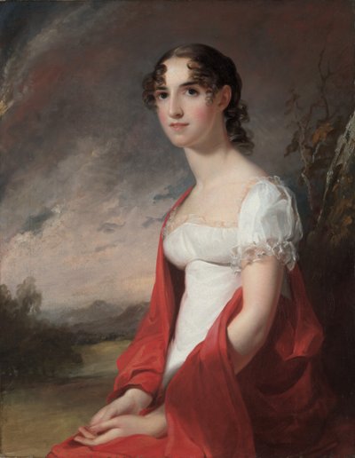 Porträt von Mary Sicard David von Thomas Sully