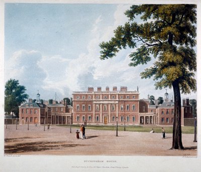 Buckingham House, Westminster, London, 1819 von Thomas Sutherland