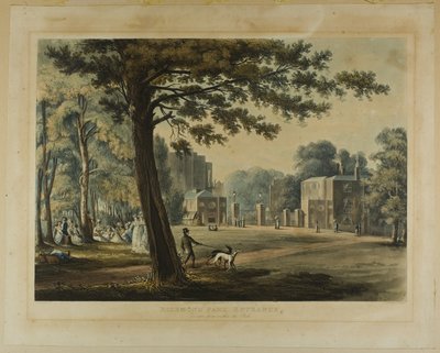 Eingang zum Richmond Park von Thomas Sutherland