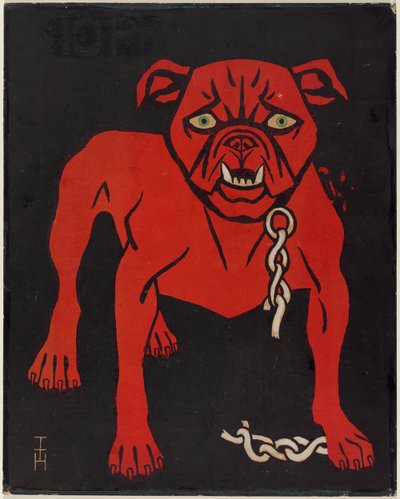 Die Simplicissimus-Bulldogge von Thomas Theodor Heine