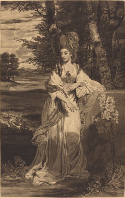 Catherine, Lady Bampfylde von Thomas Watson after Sir Joshua Reynolds