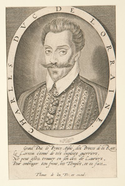 Charles, Herzog von Lothringen von Thomas de Leu
