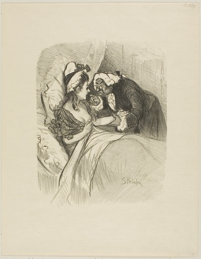 Dame Jacinthe von Théophile Alexandre Pierre Steinlen