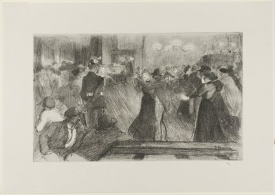 Tanzsaal von Théophile Alexandre Pierre Steinlen