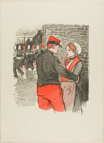 Guter Geschmack von Théophile Alexandre Pierre Steinlen