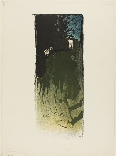 Die Nacht von Théophile Alexandre Pierre Steinlen