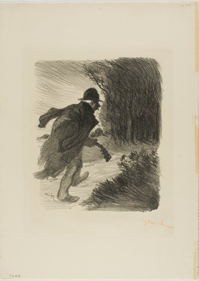 Der Waldsänger von Théophile Alexandre Pierre Steinlen