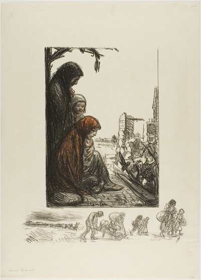 Die soziale Pflicht von Théophile Alexandre Pierre Steinlen