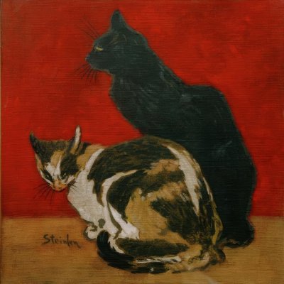 Die Katzen von Théophile Alexandre Steinlen