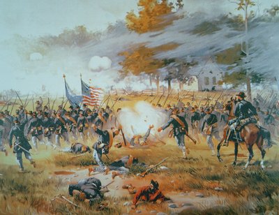 Die Schlacht von Antietam von Thure de Thulstrup