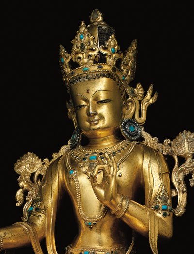 Kaiserliche Figur des Avalokiteshvara von Tibetan School