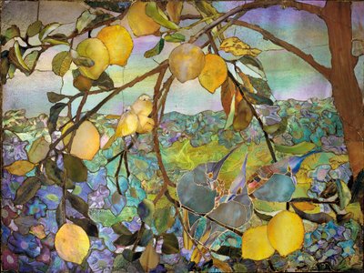 Favrile-Mosaik-Panel, ca. 1910 von Tiffany Studios