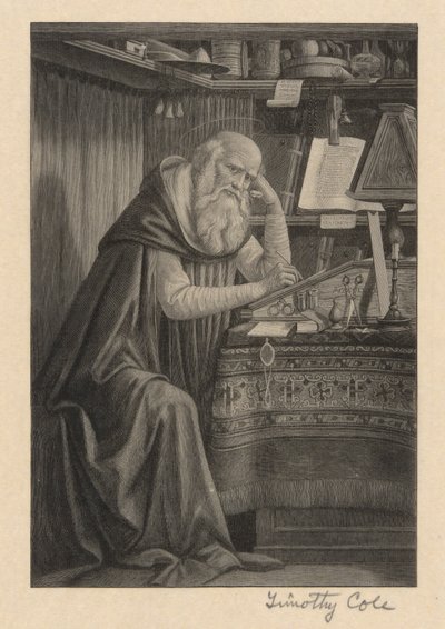 Der heilige Hieronymus von Timothy Cole